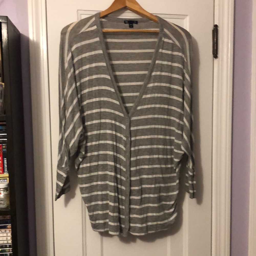Gap xl button down cotton cardigan